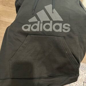 Adidas Charcoal Pullover Hoodie